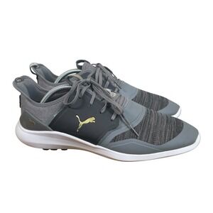 Puma Ignite NXT Waterproof Spikeless Golf Shoes Mens‎ 10.5M Gray Black read